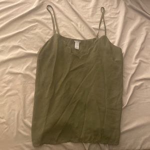 Charlotte Russe green tank top